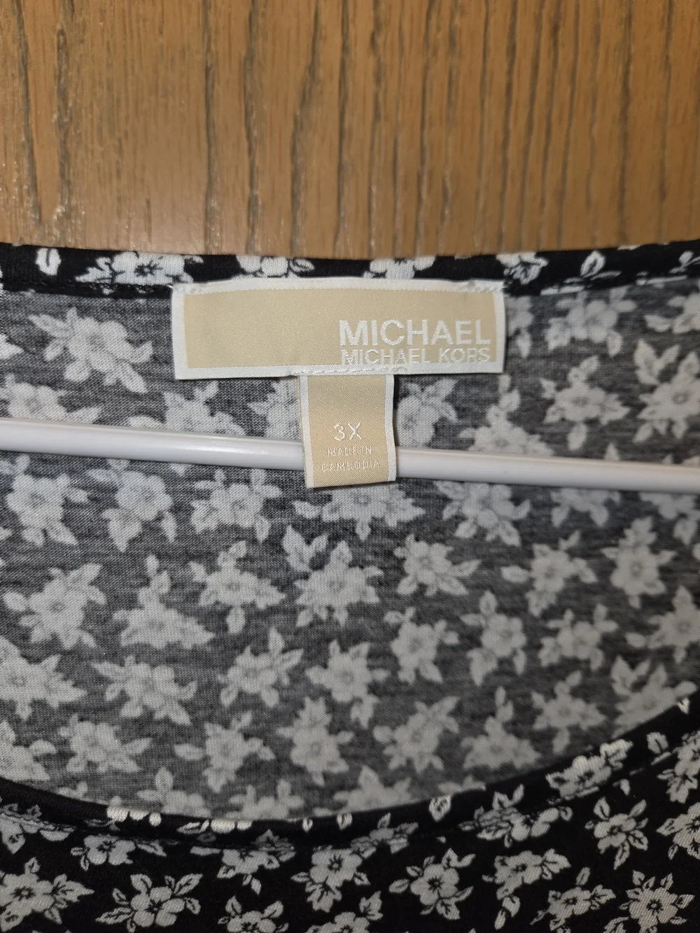 Michael Kors 3x Women's Floral Blouse EUC